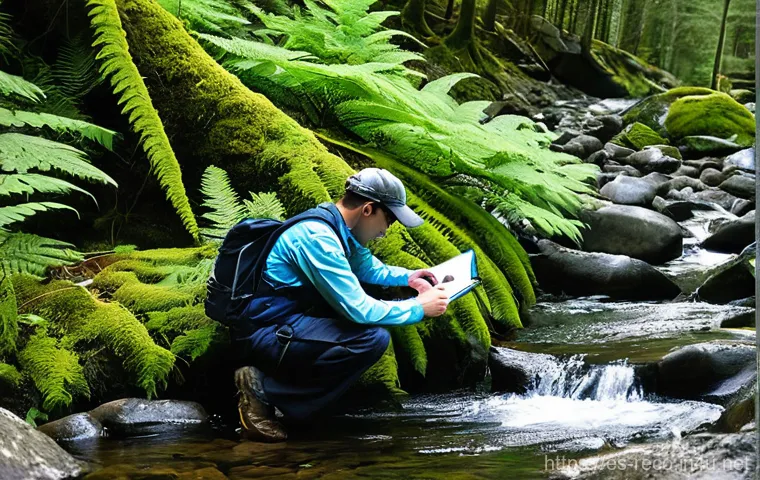 생태환경 전문가 실기 시험 대비 팁 - **Prompt 1: Focused Environmental Study Session**
    "A diverse young adult, wearing comfortable ye...